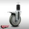 Service Caster 5'' SS Gray Poly Swivel 1-5/8'' Expanding Stem Caster Total Lock Brake SCC-SSEXTTL20S514-PPUB-158 - alternate 4
